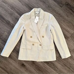 Vince Double Breasted Blazer New